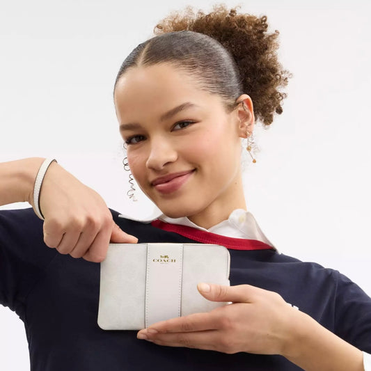 Munequera Tamaño Regular Monograma -Blanca 2