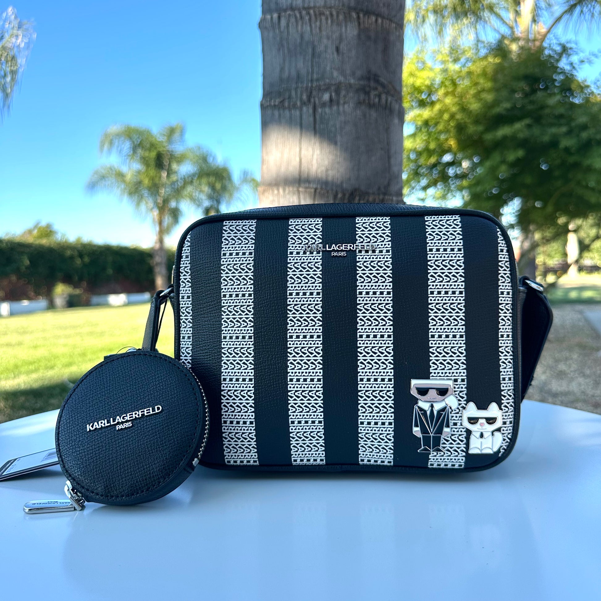 Crossbody Bag Monograma Letras